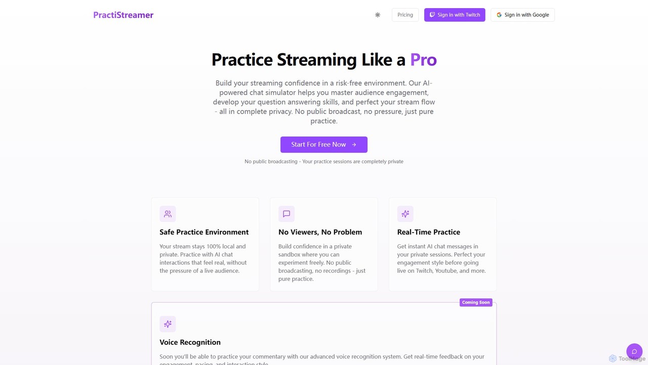 PractiStreamer
