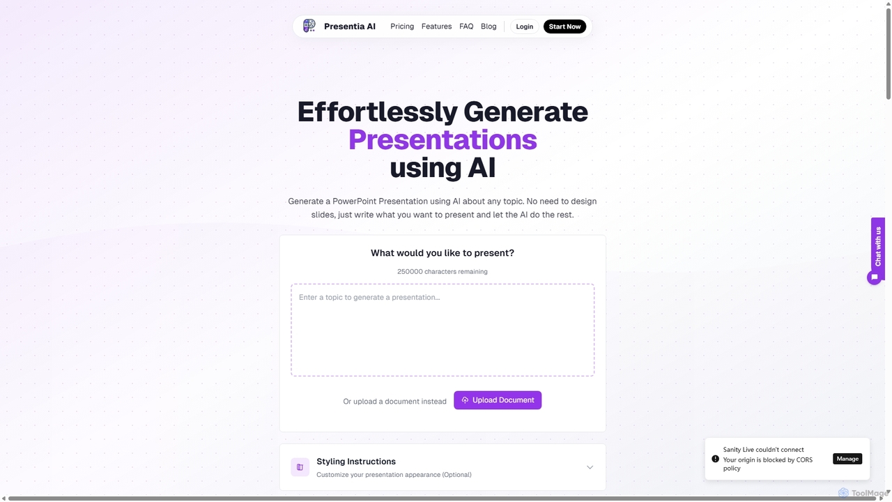 Presentia AI
