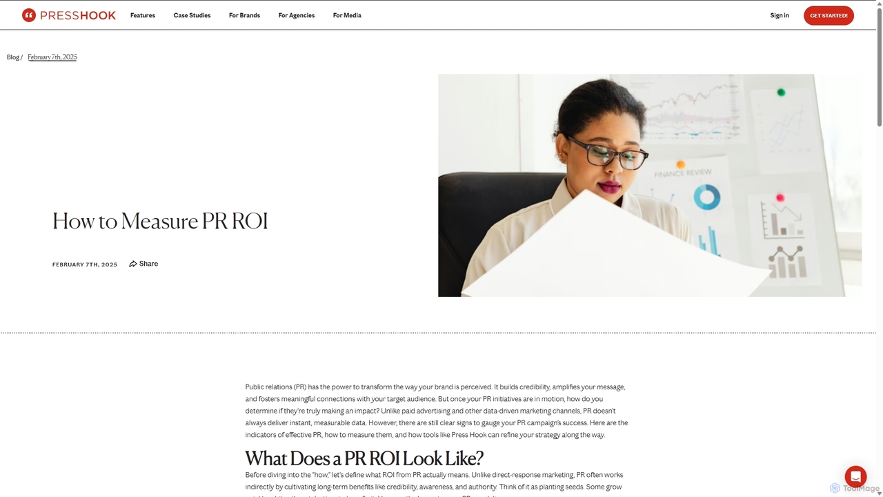 How to Measure PR ROI - Press Hook for Press Hook
