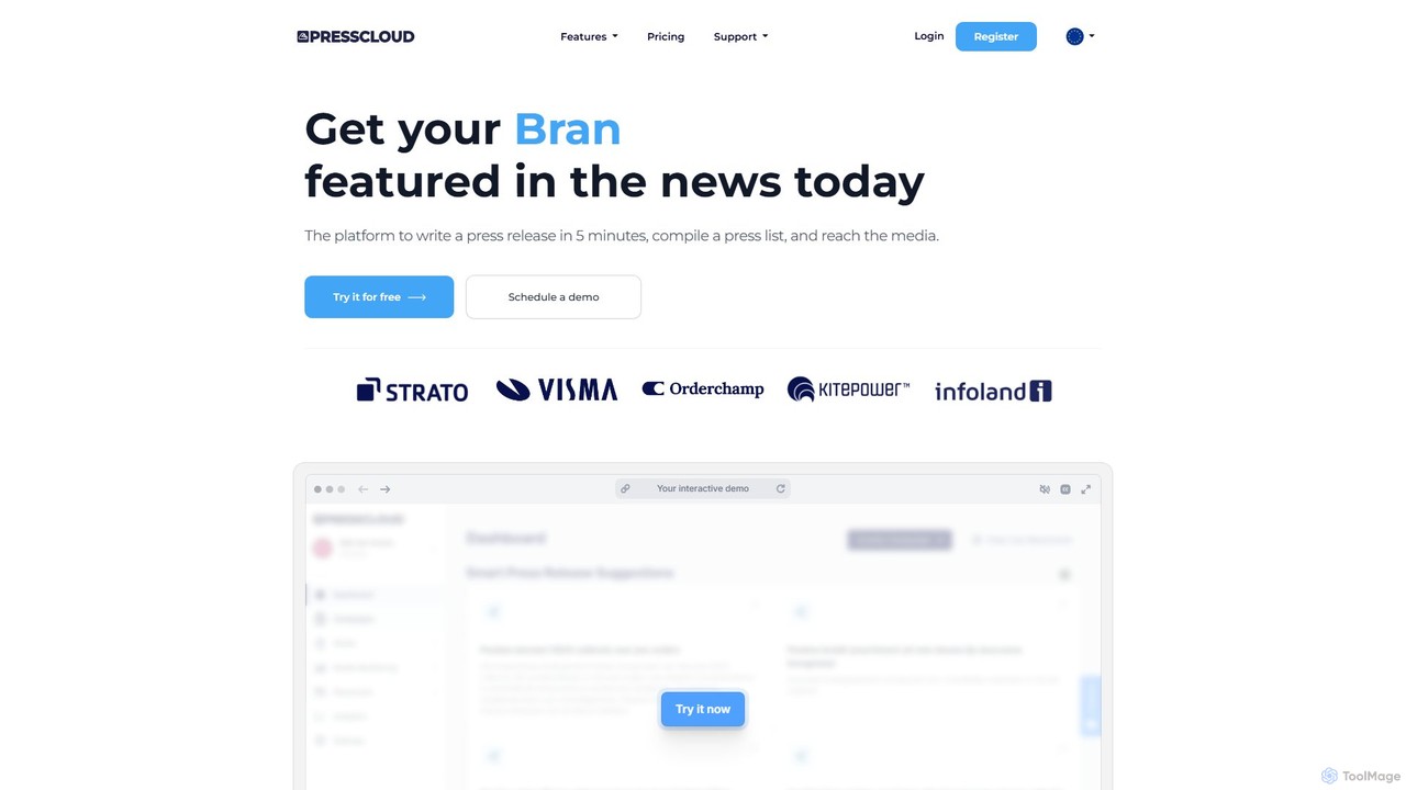 Presscloud