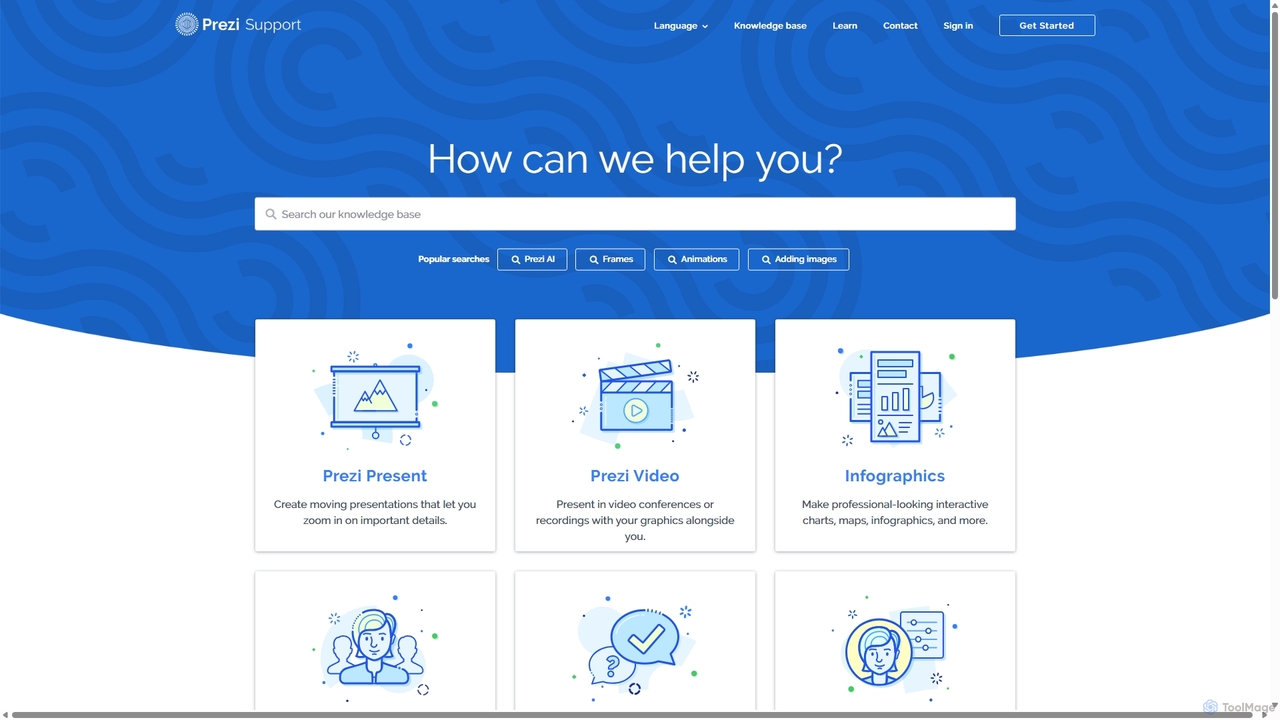 Prezi Support Center for Prezi
