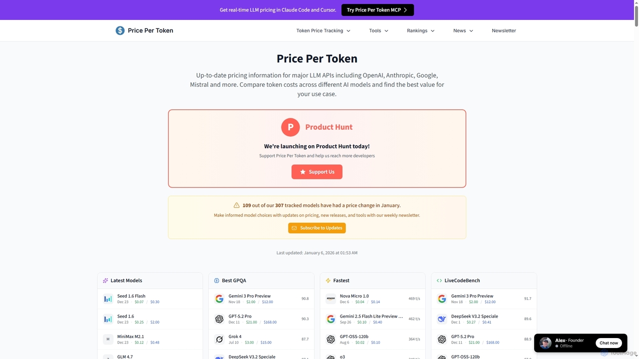 PricePerToken