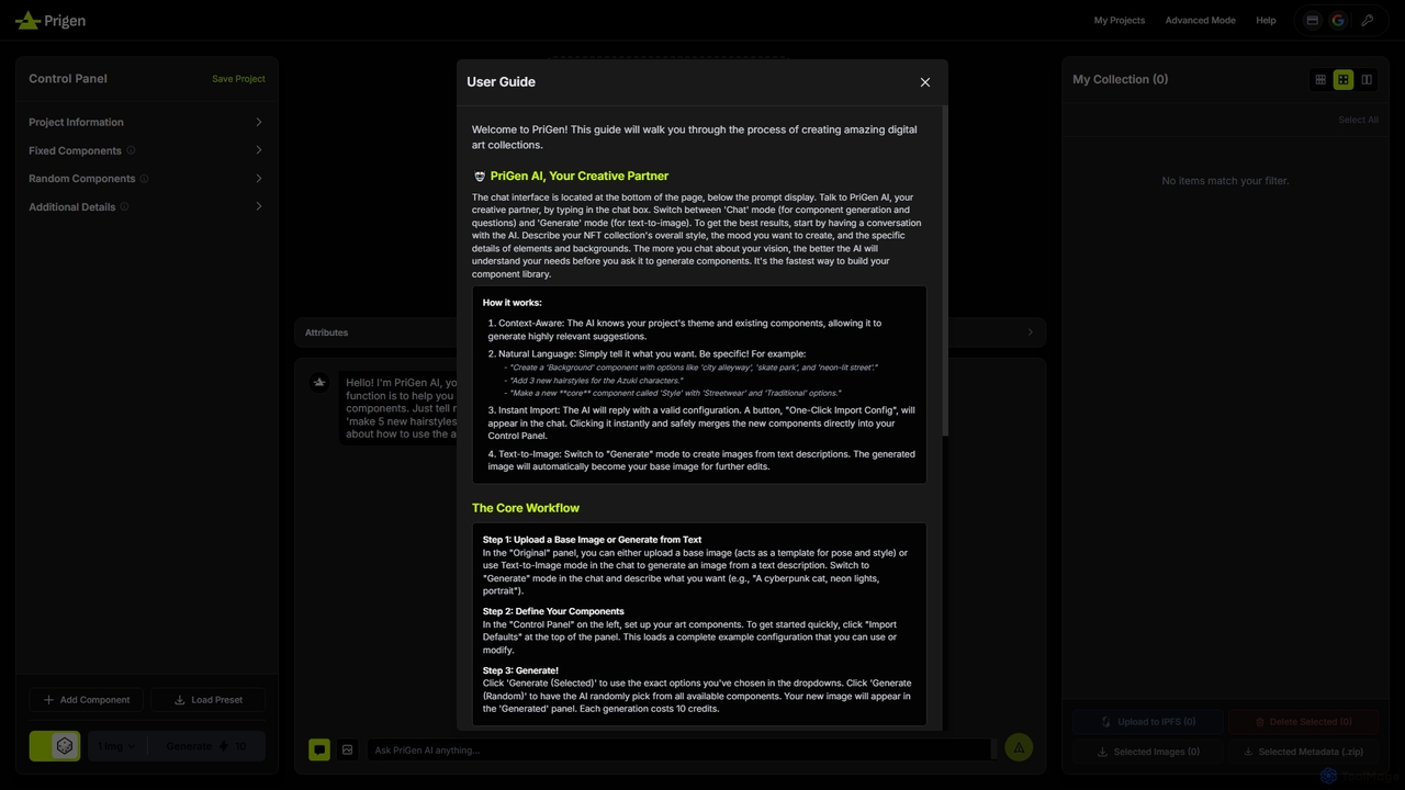 App | PriGen for Prigen
