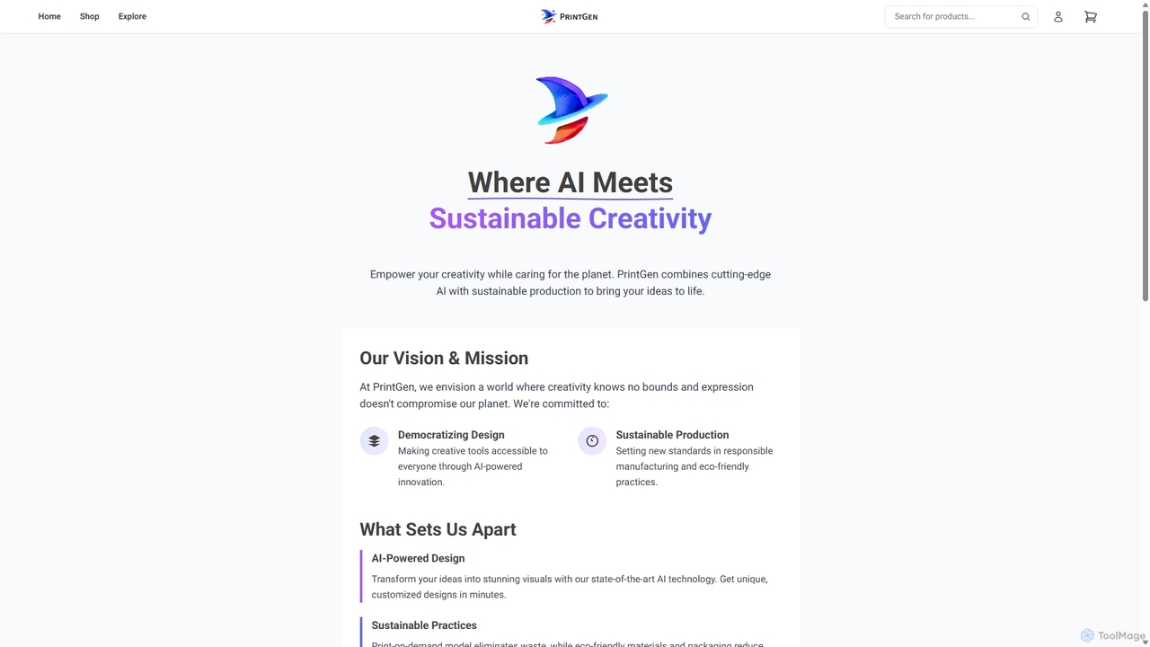 PrintGen - Create Custom Merch With AI for PrintGen