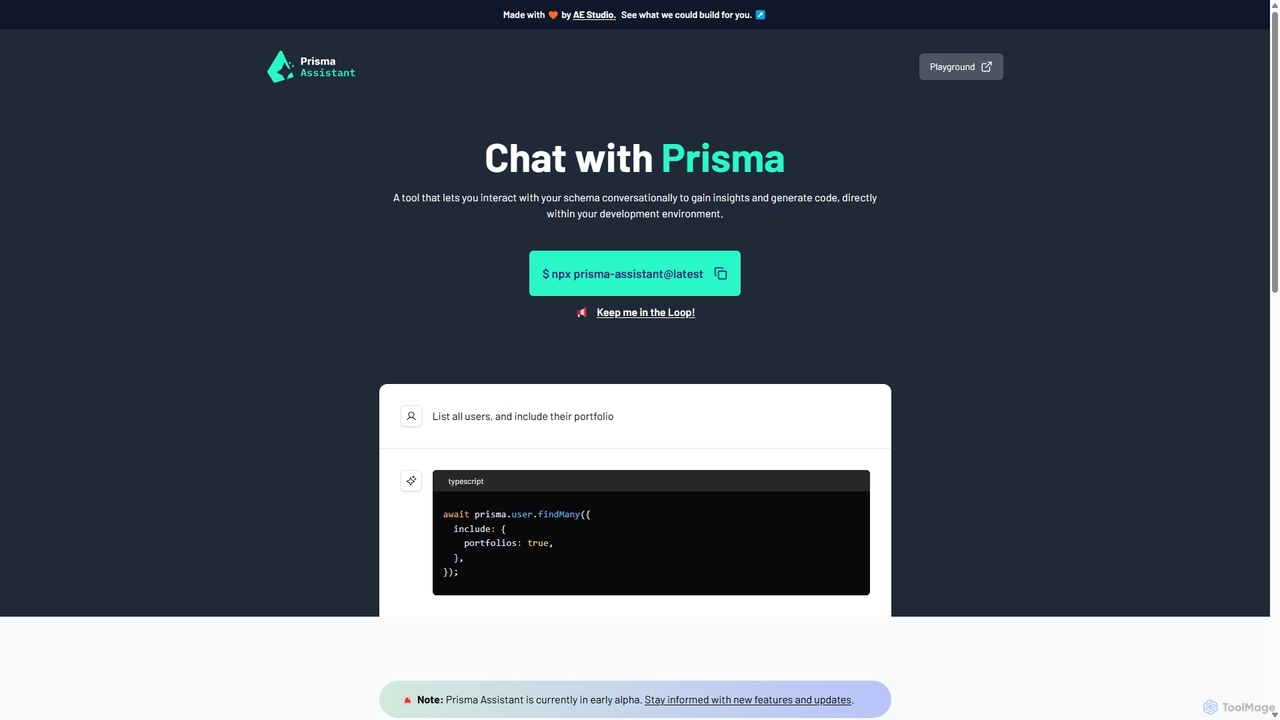 Prisma Assistant
