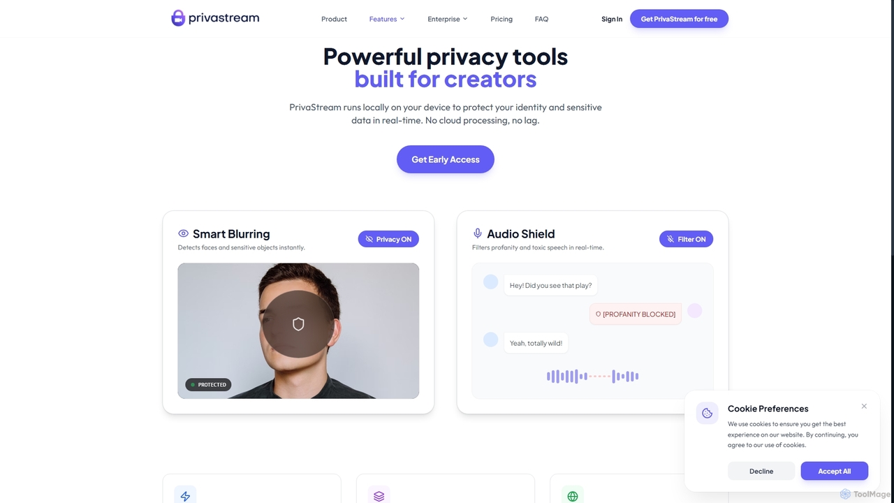 PrivaStream - Secure Streaming Toolkit for Privastream