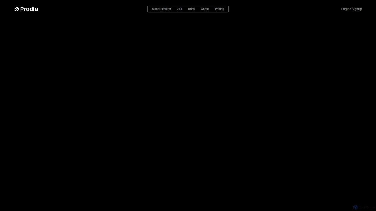 Prodia - Add Generative AI into your App for Prodia