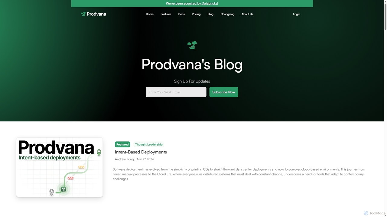 Prodvana for Prodvana