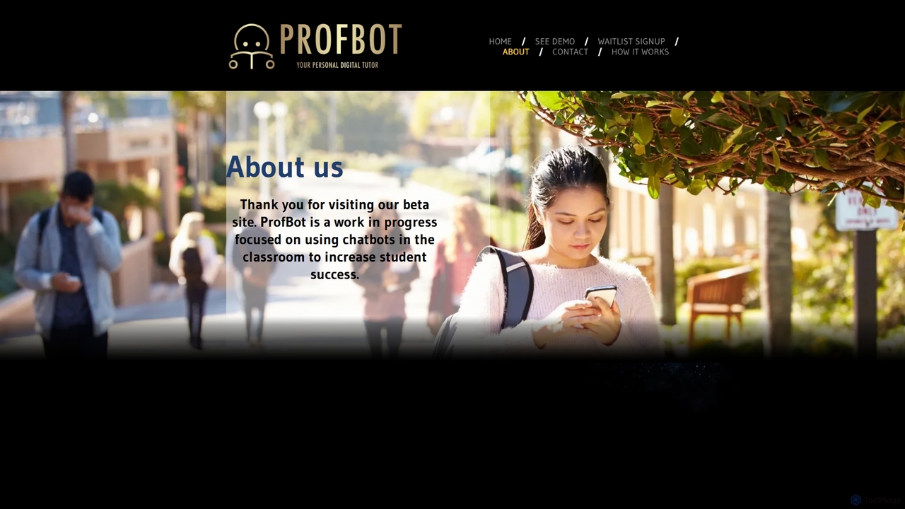 ProfBot: Your Personal Digital Tutor for ProfBot