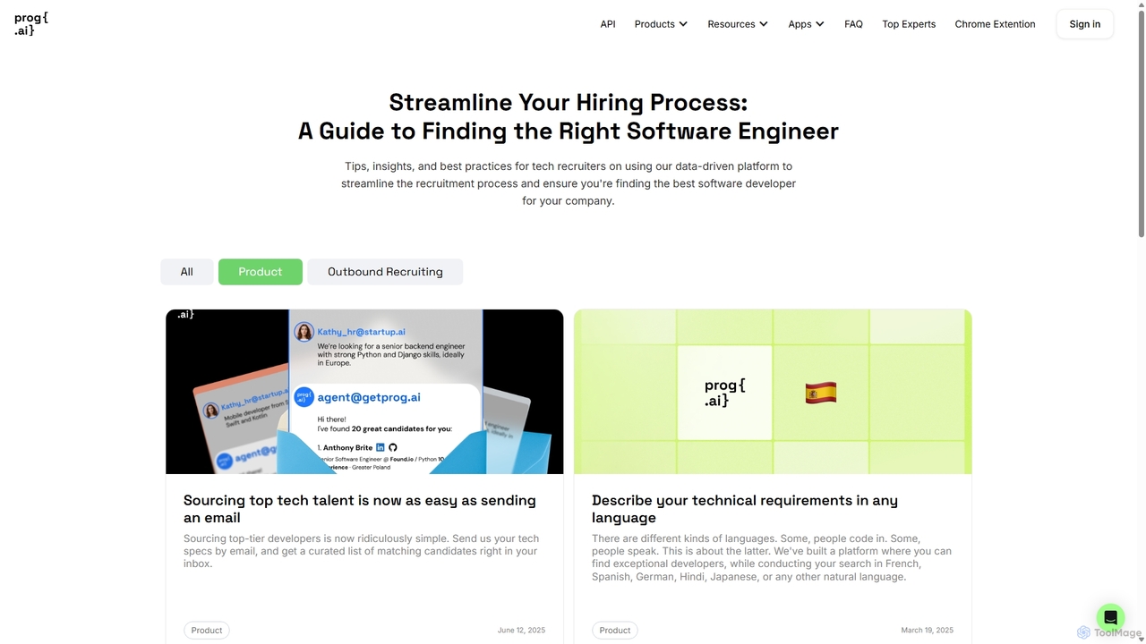 Tech Hiring Blog: A Guide to Finding the Right Software Engineer for Prog.AI