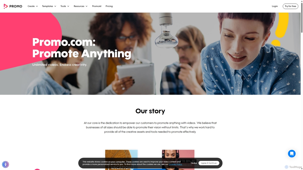 About Us | Promo.com | Marketing Video Maker for Promo.com