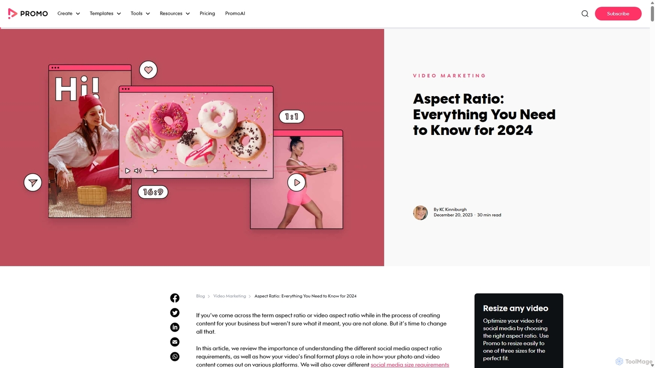 Aspect Ratio: Everything You Need to Know for 2022 | Promo.com for Promo.com