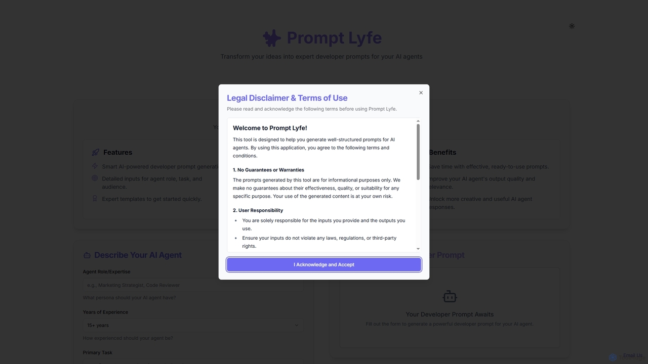 Prompt Lyfe