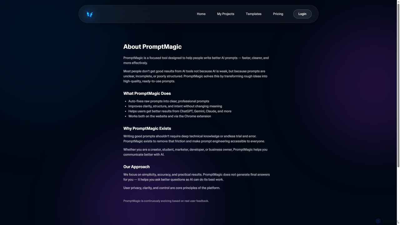 PromptMagic — Save your best prompts forever for PromptMagic