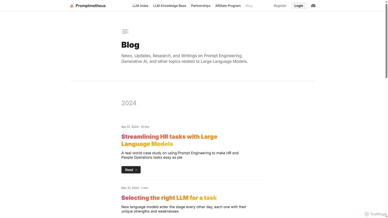 Blog | Promptmetheus for Promptmetheus