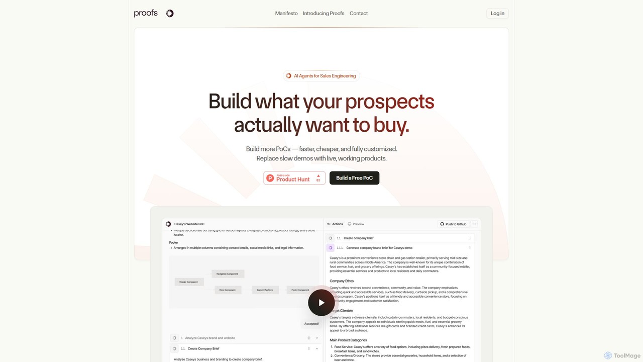 Proofs.io