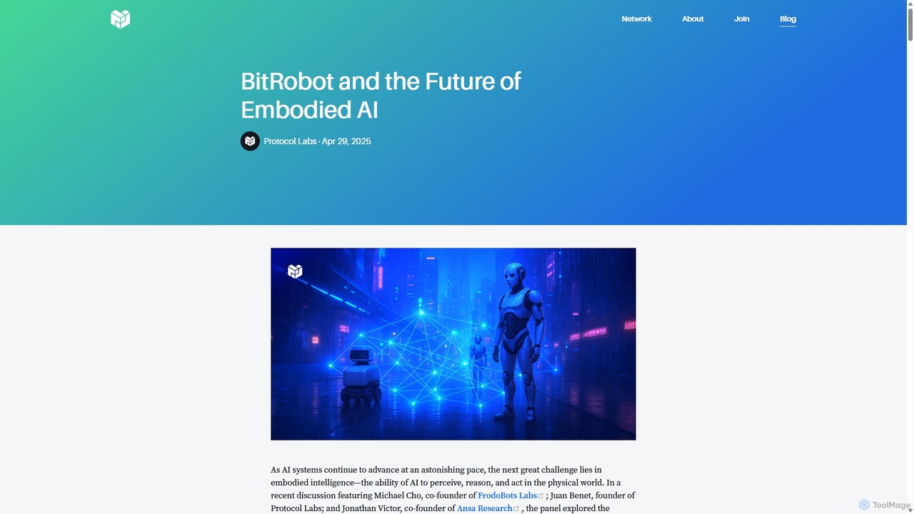 BitRobot and the Future of Embodied AI | Protocol Labs for Protocol Labs