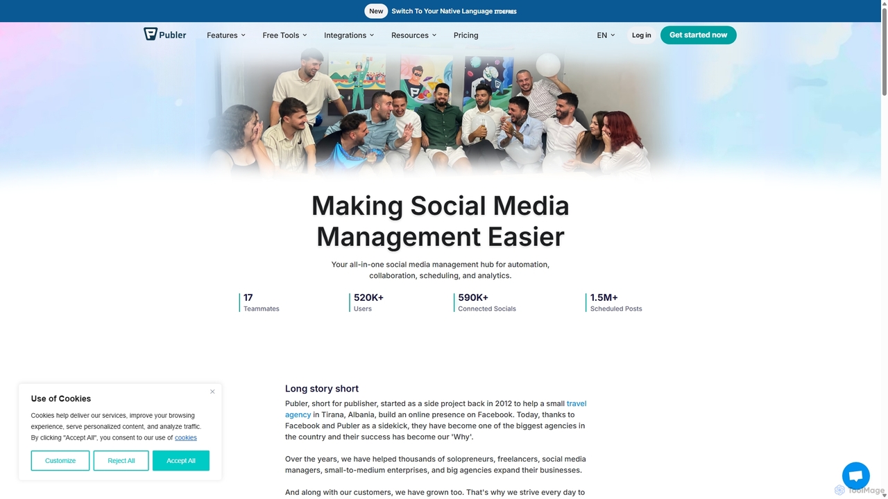 Learn More About Publer And The People Behind The Platform for Publer