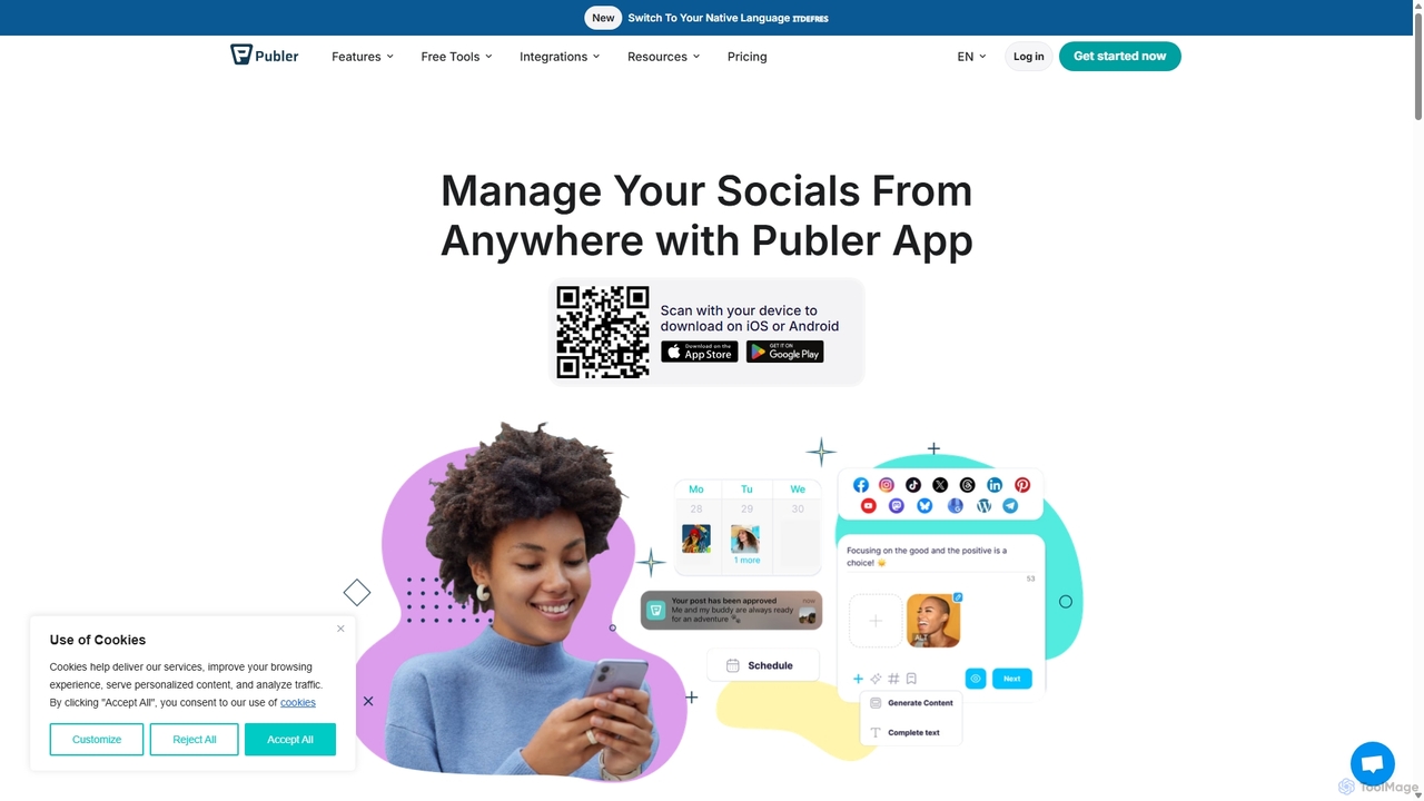 Publer Mobile App: Manage Socials On the Go for Publer