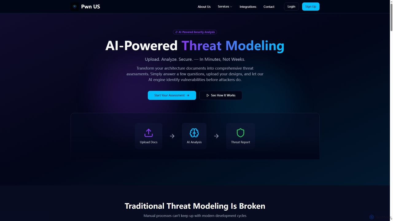 Pwn US - AI-Powered Enterprise Cybersecurity Platform for Pwnus