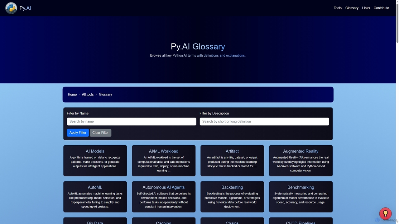 Glossary of Python AI Terms | Py.AI for Py