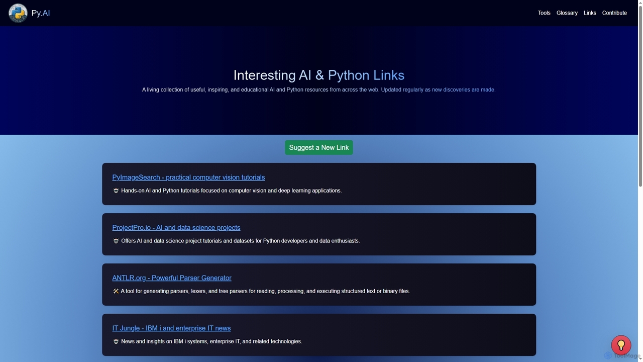 Interesting AI & Python Links | Py.AI for Py