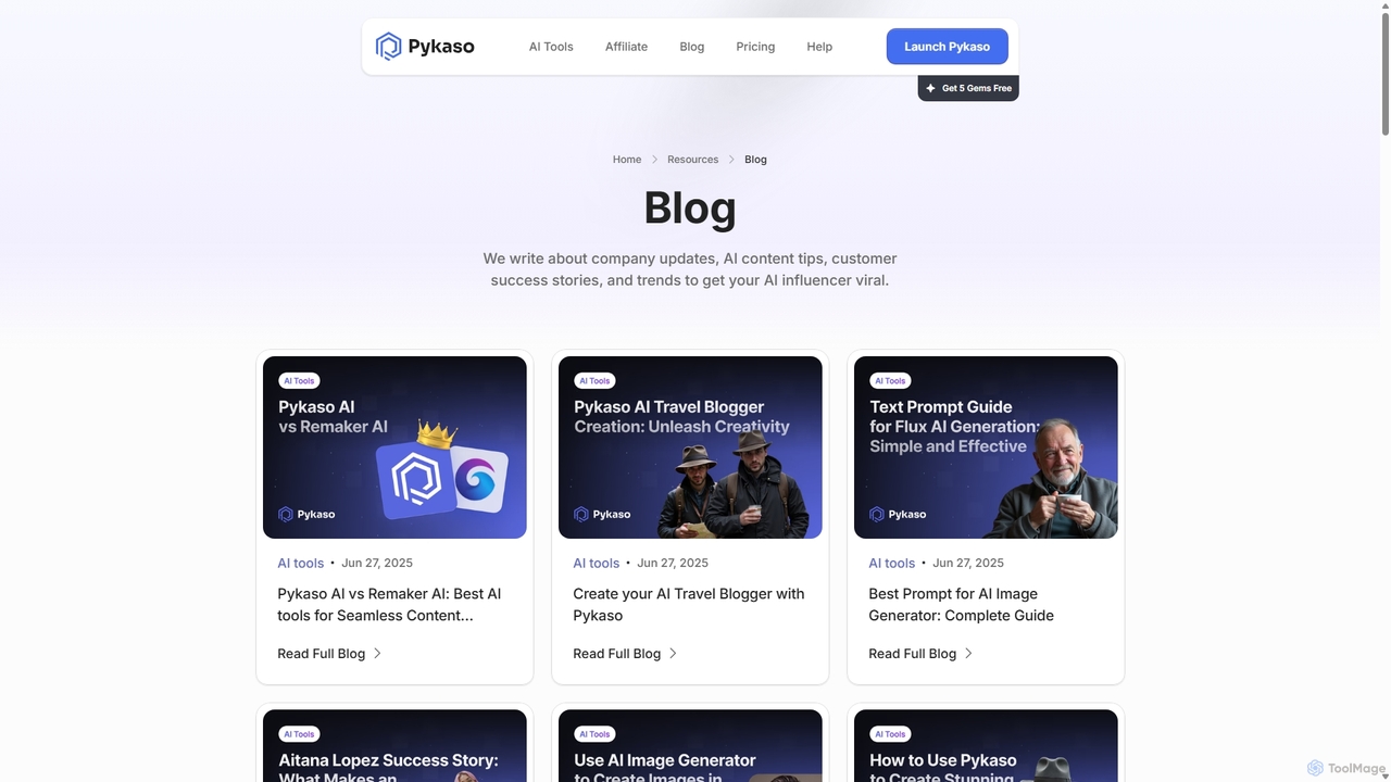 Pykaso | Blog for Pykaso