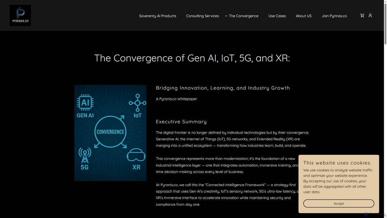 The Convergence for Pyrinas