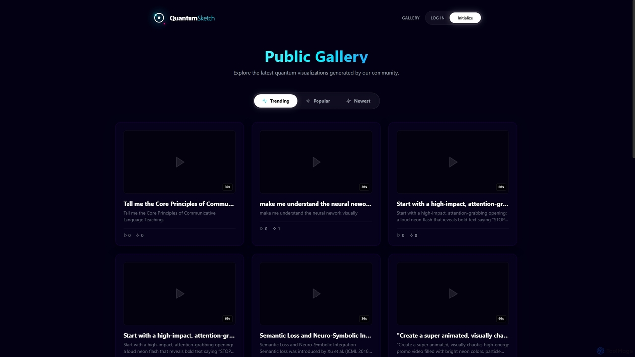 QuantumSketch — AI Text-to-Video Generator for Math, Science & Explainers for QuantumSketch