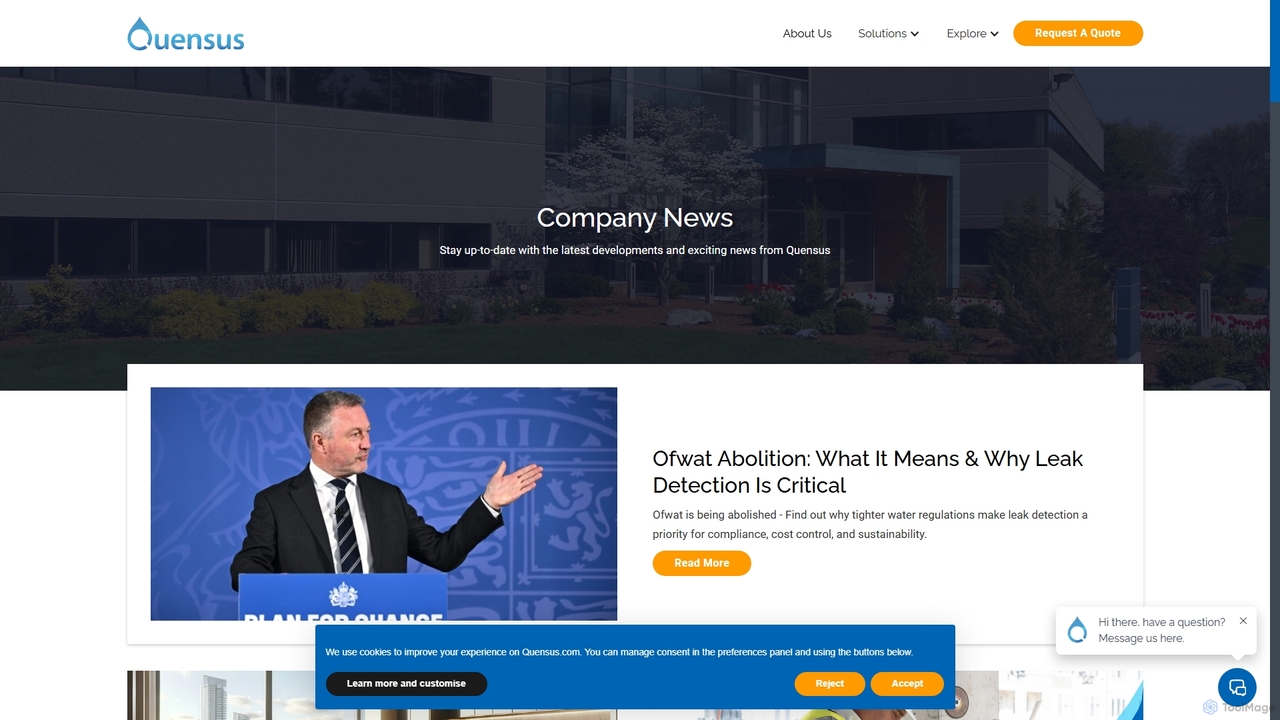 Company News & Articles | Quensus for Quensus