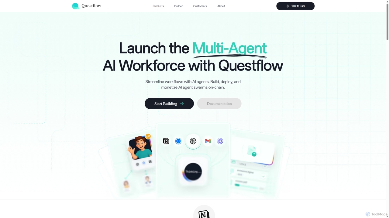 Questflow Developer Platform - Build, Deploy, and Monetize AI Agents for Questflow