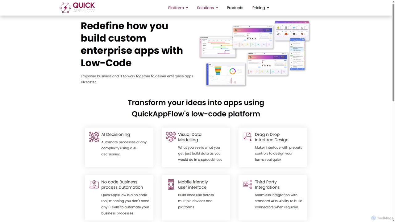 Advanced AI Process Automation for Your Business for QuickAppFlow