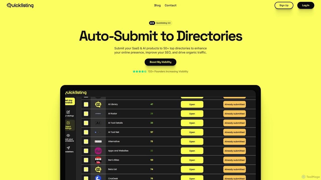 Quicklisting