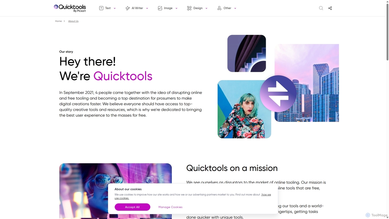 About Quicktools by Picsart for Quicktools by Picsart