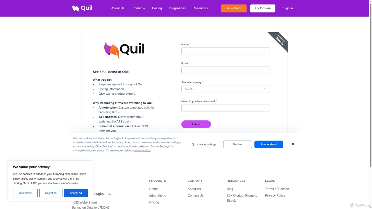 Get a Demo - QUIL for QUIL
