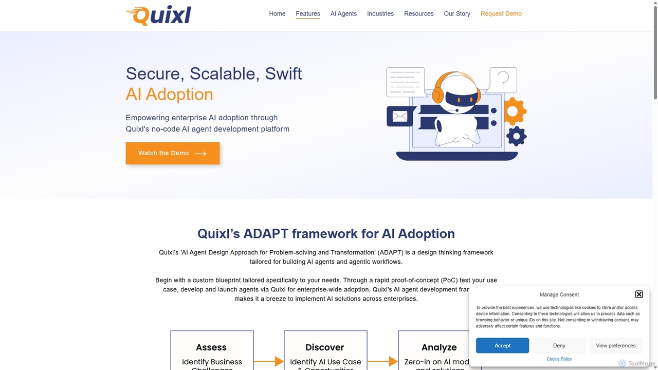AI Agent Development with Quixl's No-code Framework for Quixl
