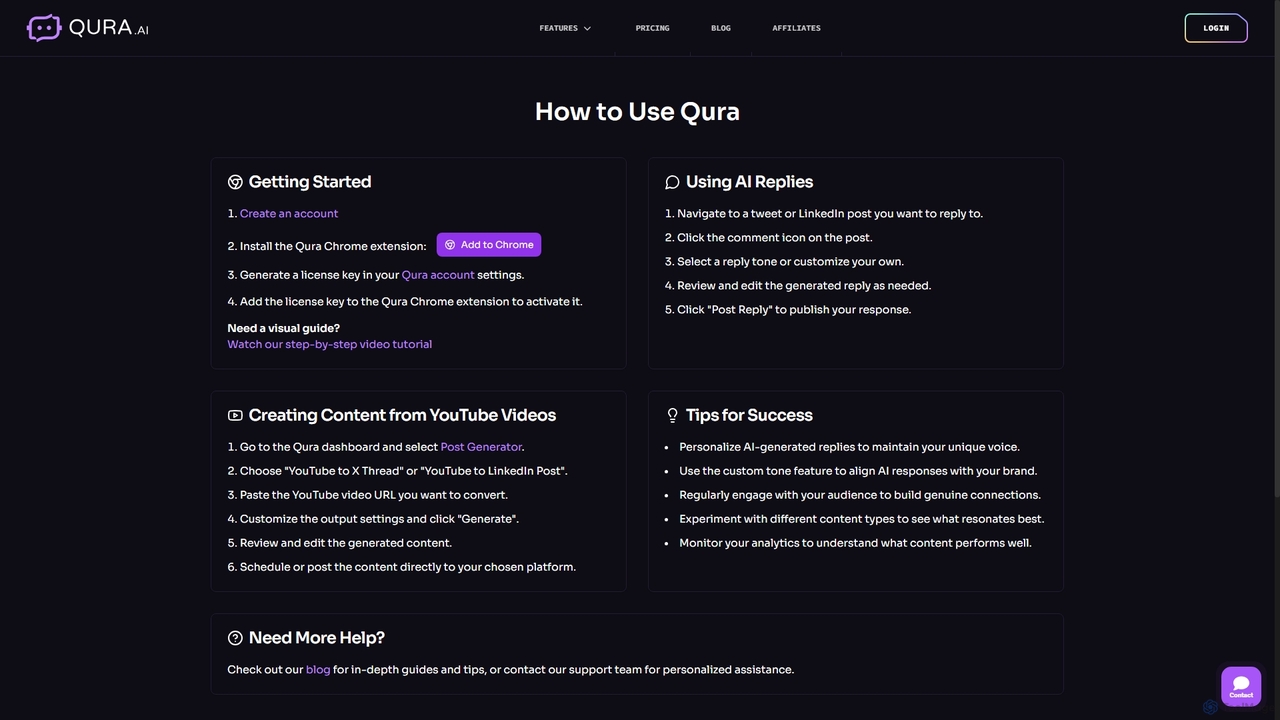 How to Use Qura - Qura for Qura