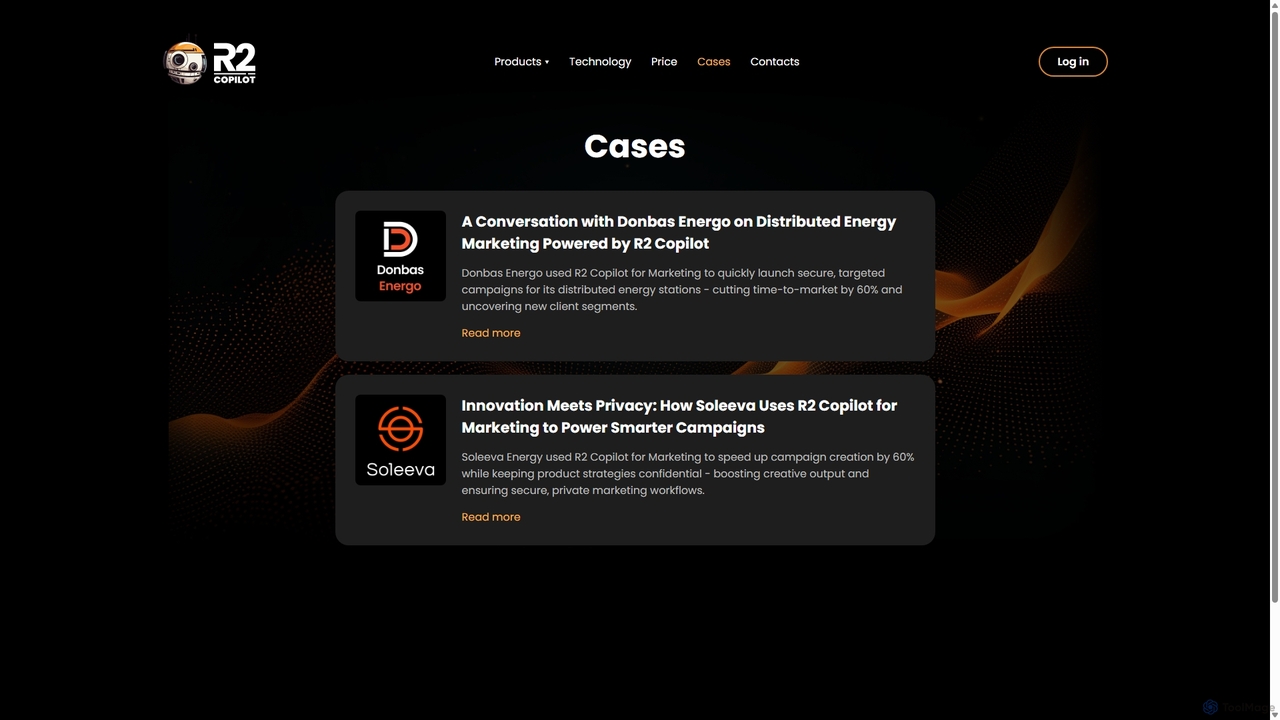 Cases | R2 Copilot for R2 Copilot