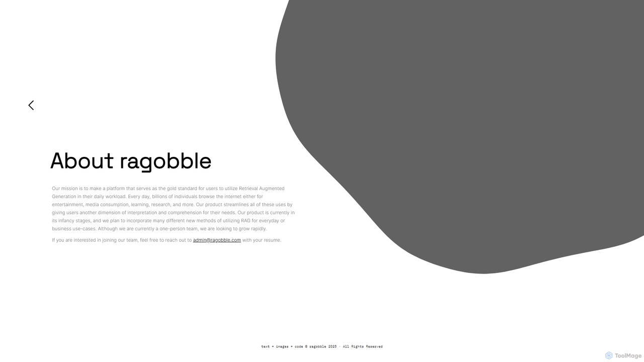 ragobble - About for Ragobble