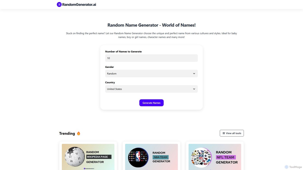 RandomGenerator.ai