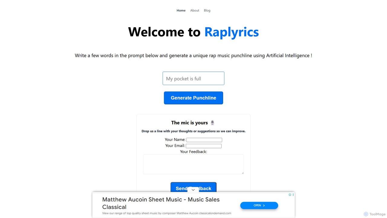 Raplyrics