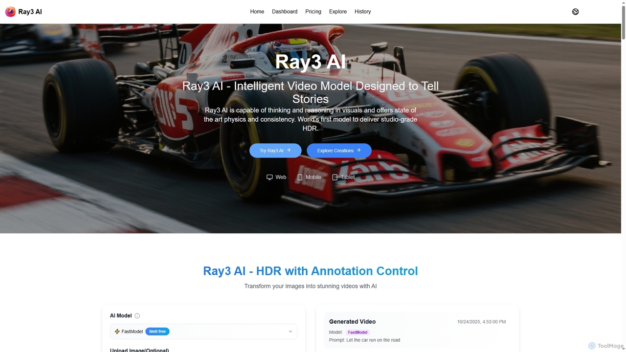 Ray3 AI