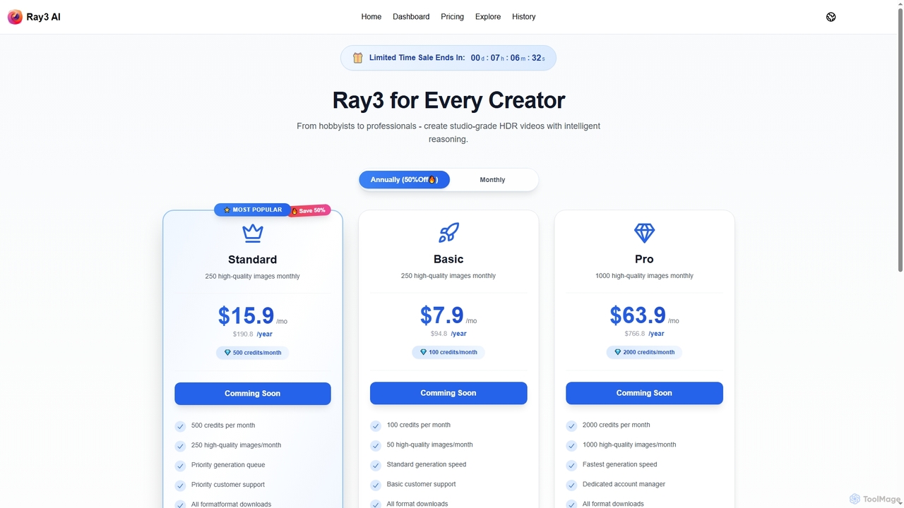 Ray3 AI for Ray3 AI