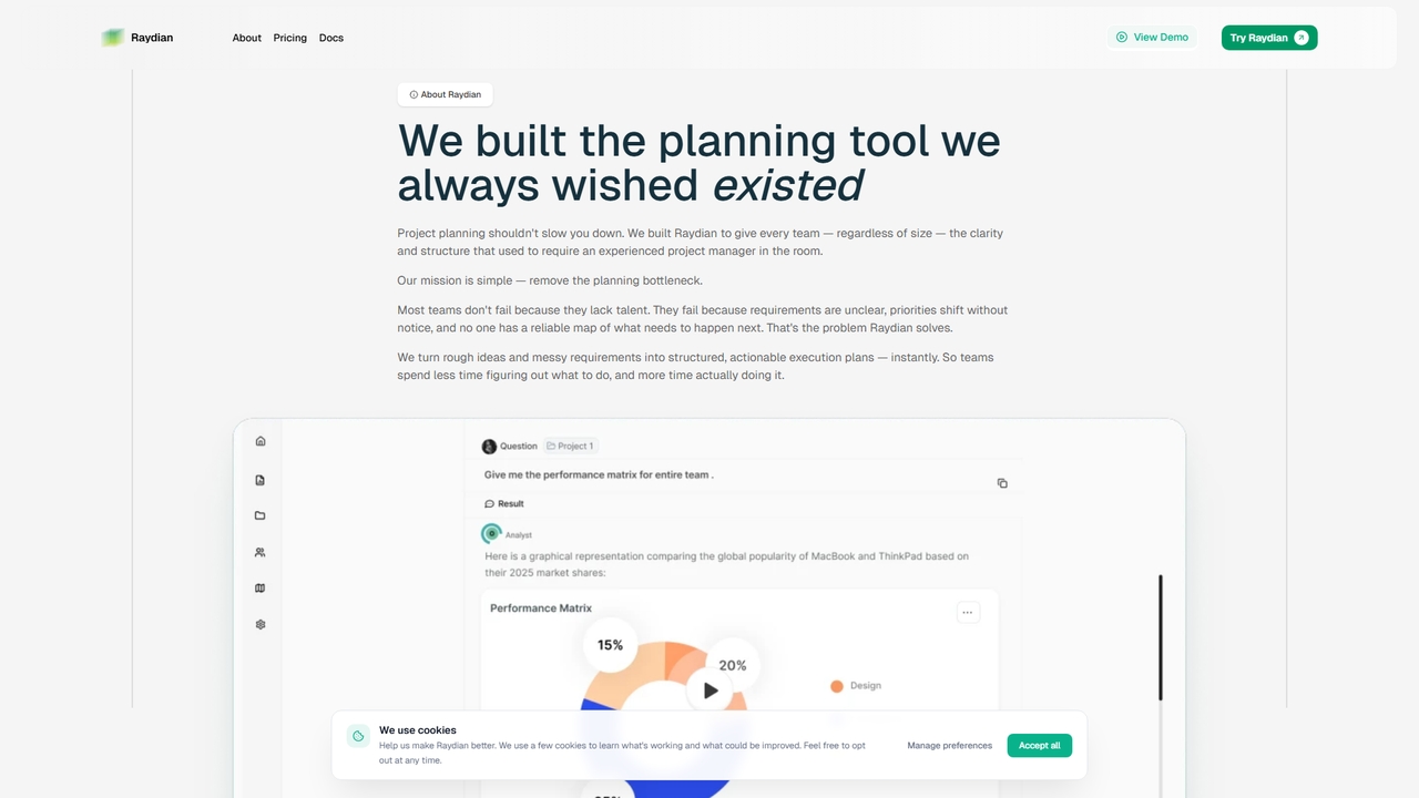 About Raydian | Raydian.ai for Raydian