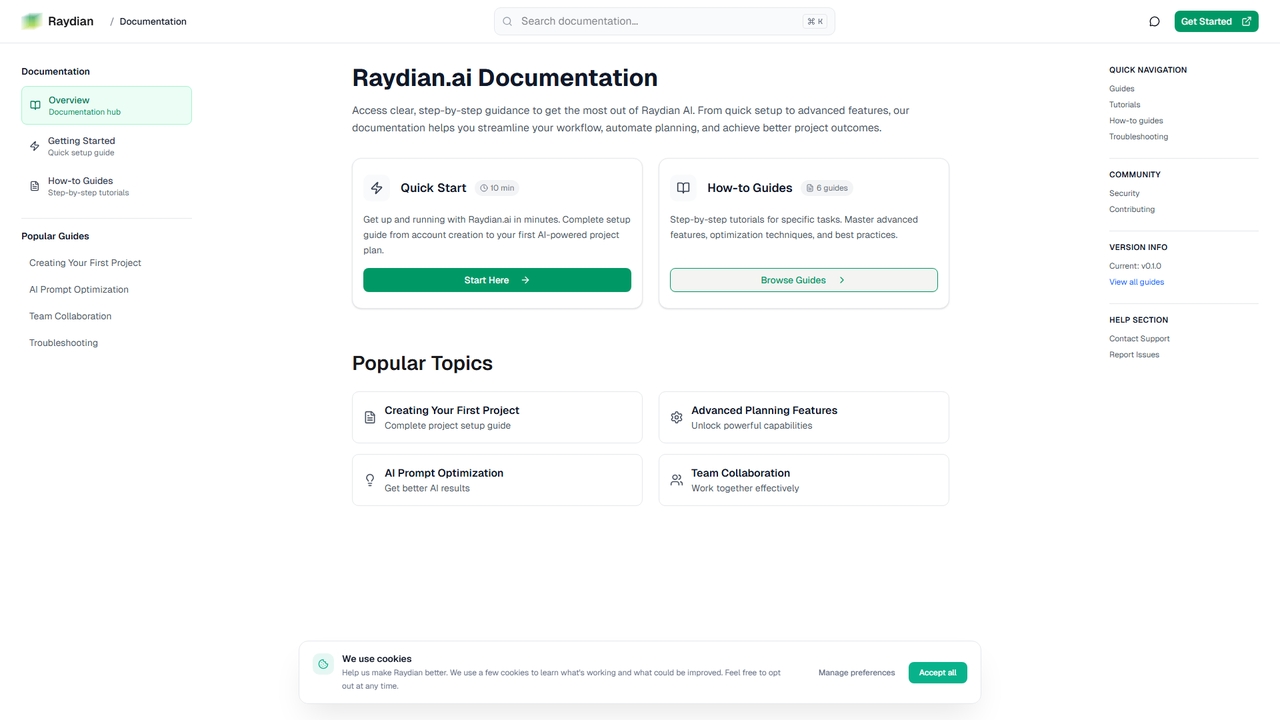 AI Project Management Software | Raydian AI | Raydian.ai for Raydian