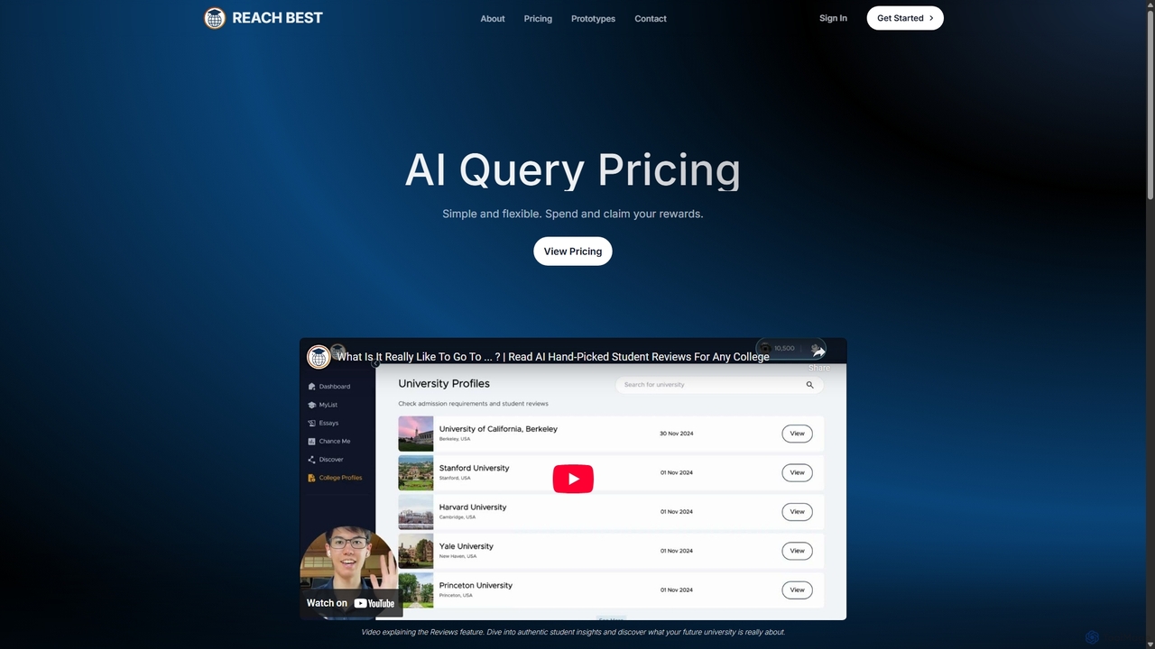 AI Query Pricing - Reach Best for Reachbest