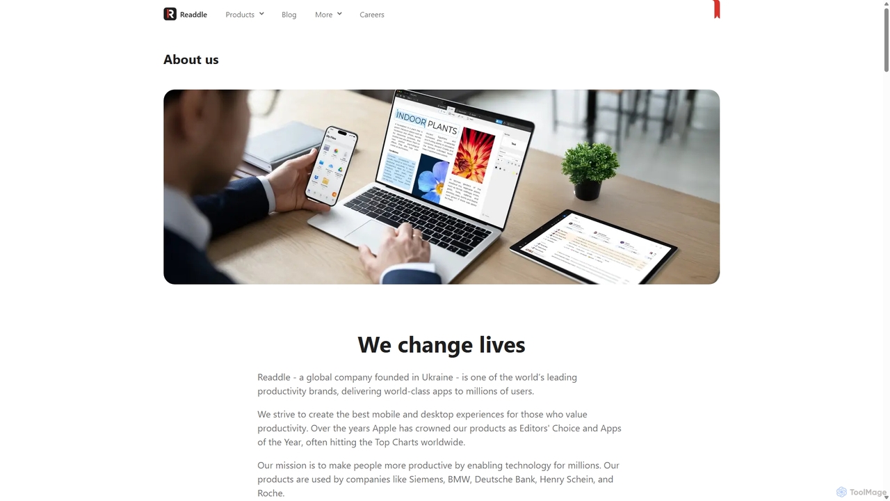Why Readdle exists? Here you will find the answer for Readdle