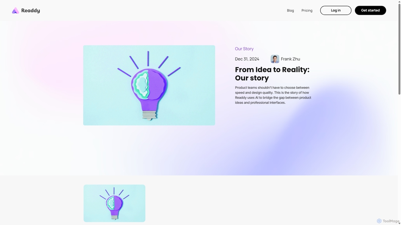 Blog | Readdy: AI Website Builder for Readdy