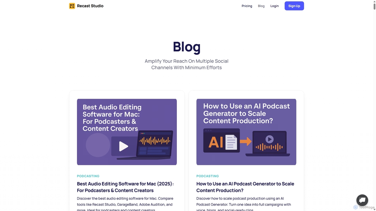 Recast Studio: AI-Powered Video Editor for Marketing Teams for Recast Studio