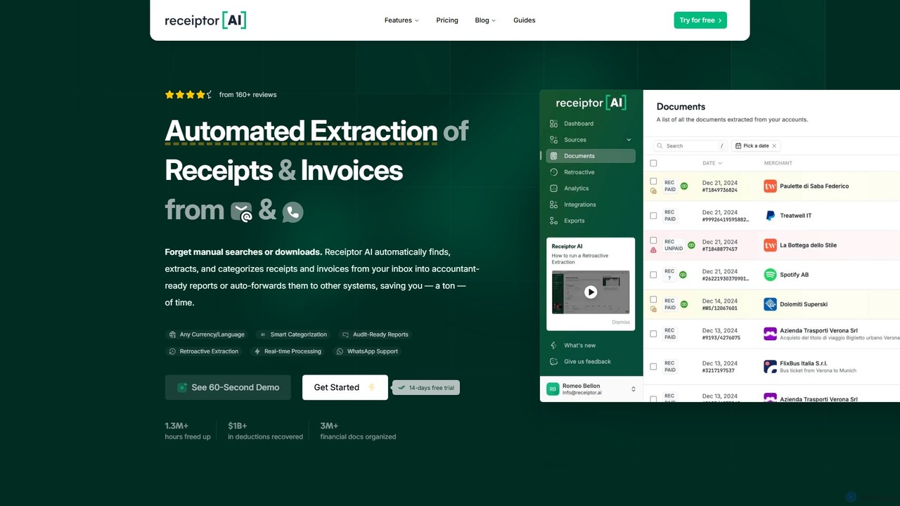 Receiptor AI